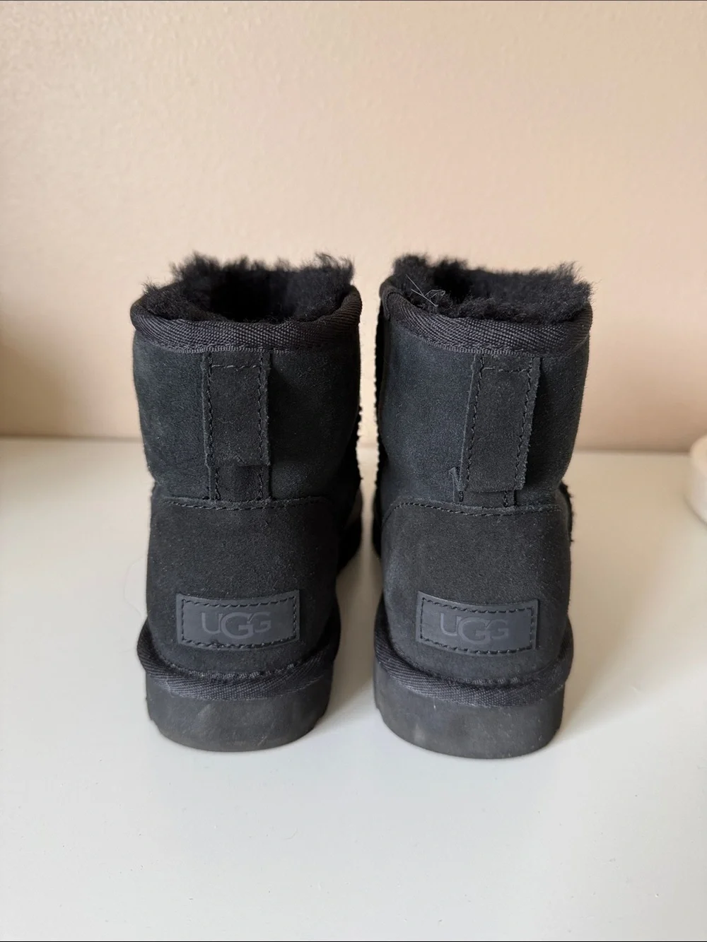 UGG Black Mini Boots 6